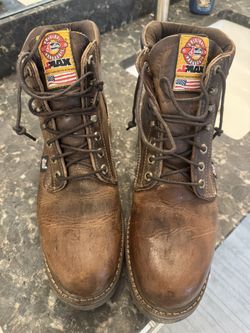 Men’s Size 101/2 Justin Work Boots