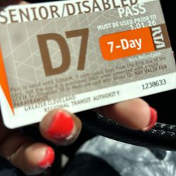 Senior Disability 7 Day Pass 