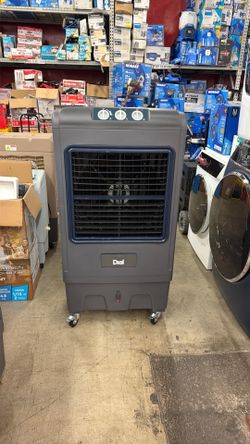 Dial evaporative cooler