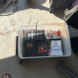 60 Plus DVDs And Two Blue Ray Players