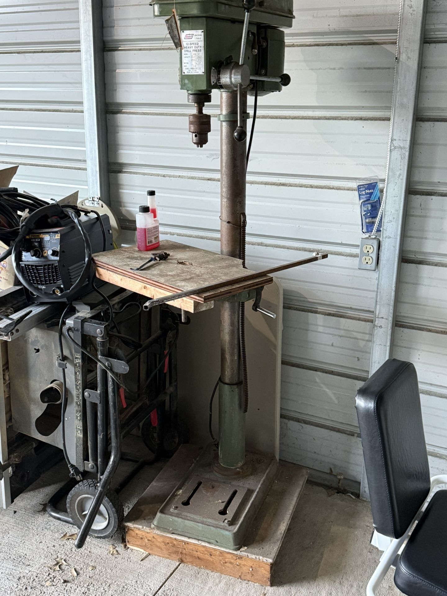  Ludell 12 Speed Heavy Duty Drill Press 