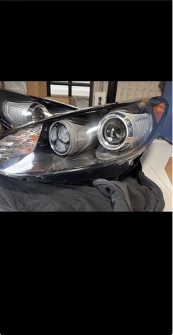 Labwork Left+Right Headlight For Kia Sportage 2017-2019 2WD Halogen w/LED DRL