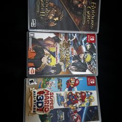 Nintendo switch Games (RARE)