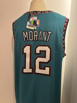 🔥 Ja Morant #12 Vancouver Grizzlies Throwback Jersey (Brand New)