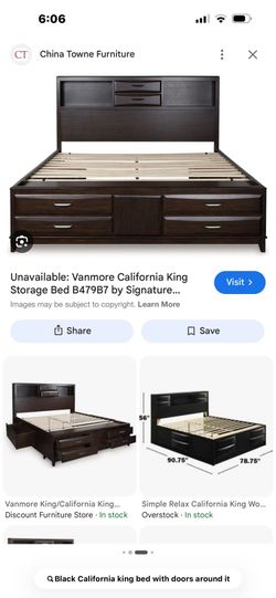 bed California king bed