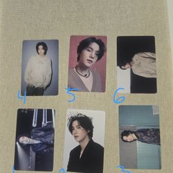 Bts Suga Photocard 