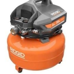 New Ridgid 6 Gal. Portable Electric Pancake Air Compressor  