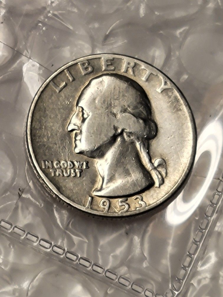 1953-D 90% Silver QUARTER BU CONDITION MS66+