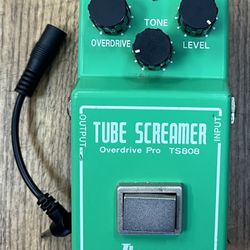 IBANEZ TS808 REISSUE TUBE SCREAMER OVERDRIVE PEDAL MADE IN JAPAN
