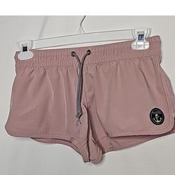 Salt Life Arubl Swim Shorts Womens Medium Mauve Polyester Stretch Brand NWT