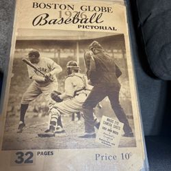Boston Globe Newspaper Babe Ruth Era