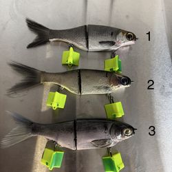 KGB legend Tsg and ufo mothership swim baits