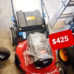 Toro 60v Lawn MOWER SELL PROPELLE battery and charger