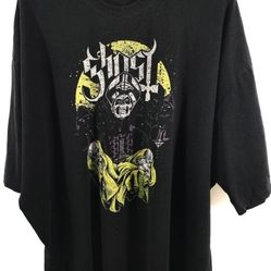 Ghost band T-Shirt Rare 2018 Papa Emeritus Size 4x
