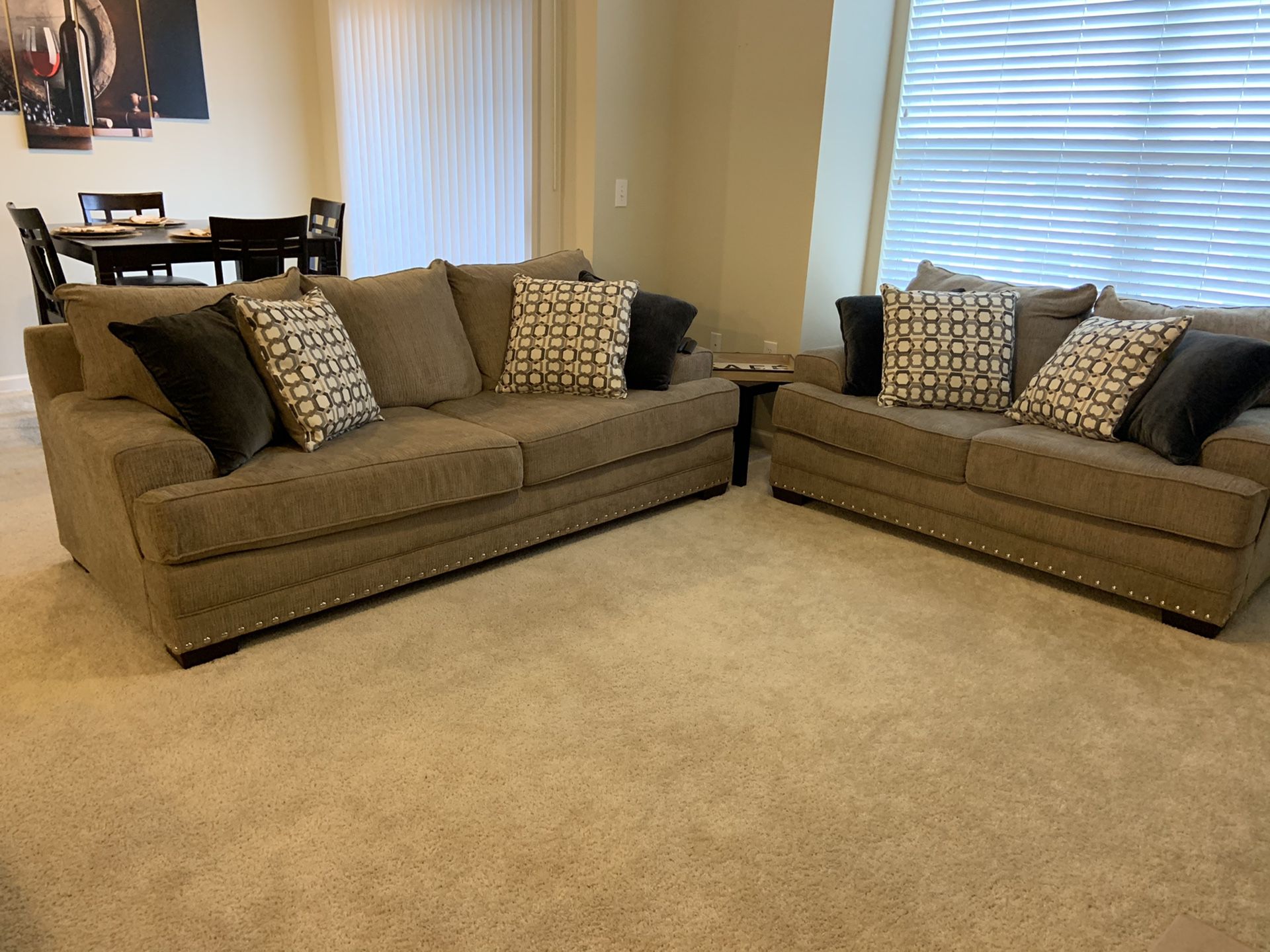Couch and Love Seat for Sale