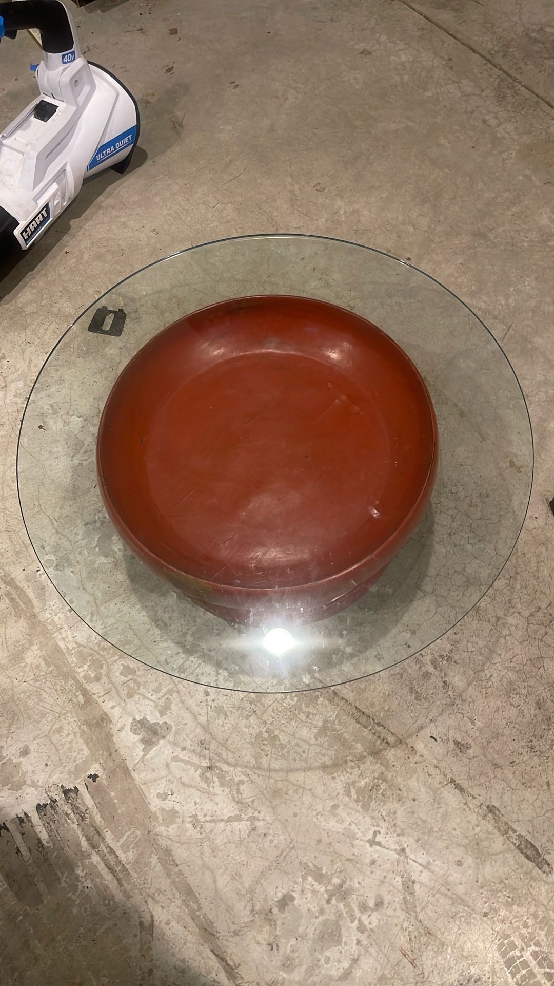 Glass Top Coffee Table 