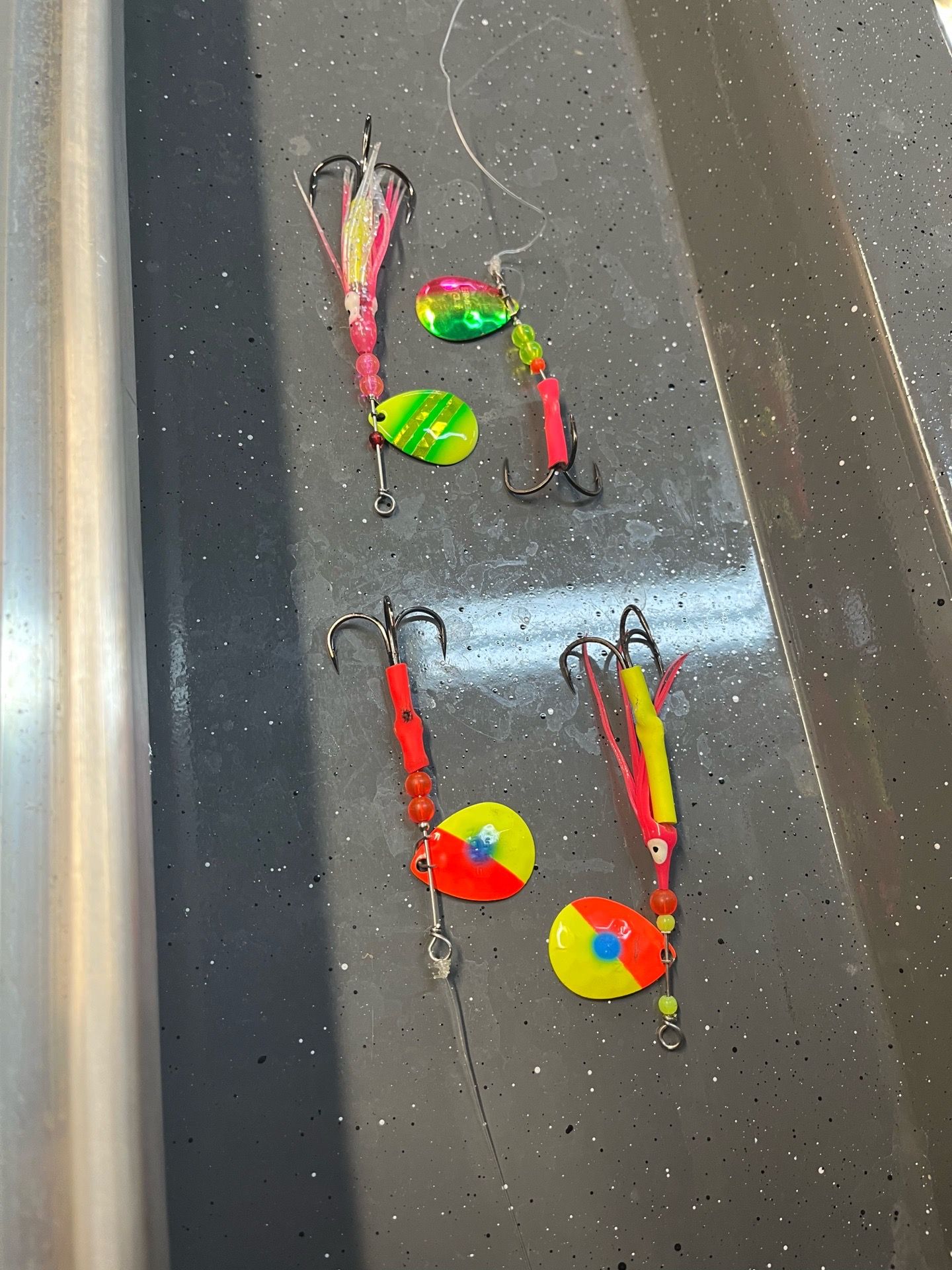 Custom salmon lures