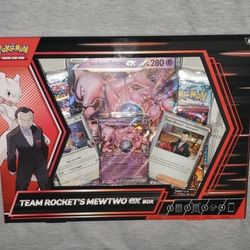 Pokemon Team Rocket’s Mewtwo Ex Box Brand New Sealed