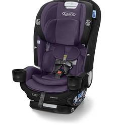 Graco SlimFit3 LX 3-in-1 Slim Car Seat, Rear Facing, Forward Facing to Highback Booster Car Seat, Katrina