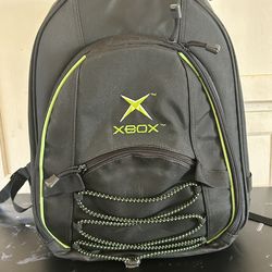 Vtg Original Microsoft Xbox backpack Travel Gaming
