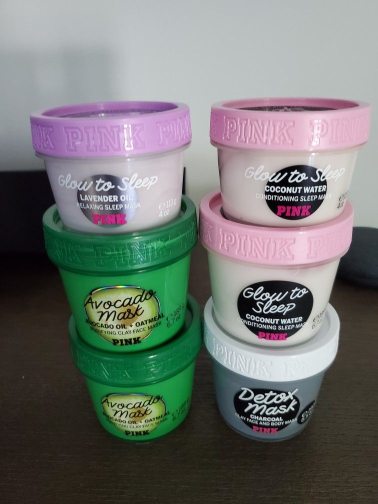 New PINK Face Masks, Each