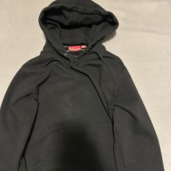 Supreme Satin Applique Hooded Sweatshirt (FW24)