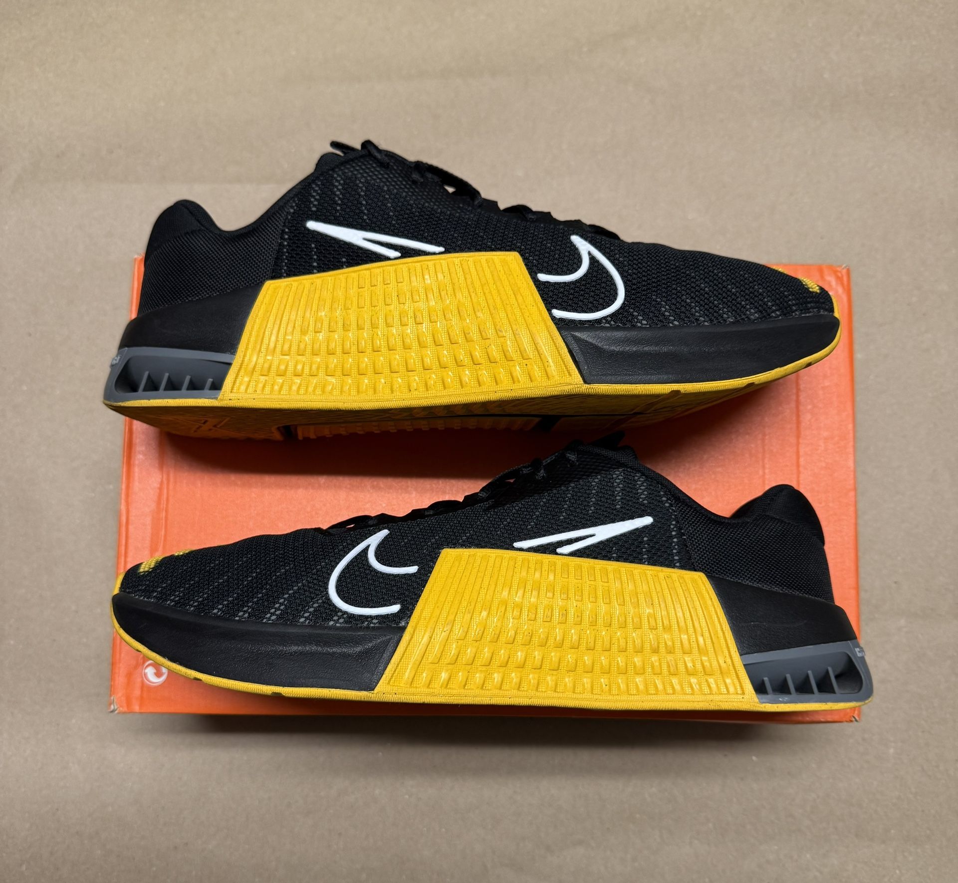 Nike Metcon 9 TB Black men’s size 14 weightlifting training CrossFit shoes Rare!
