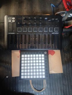 Arturia minilab 3 and launch pad mini