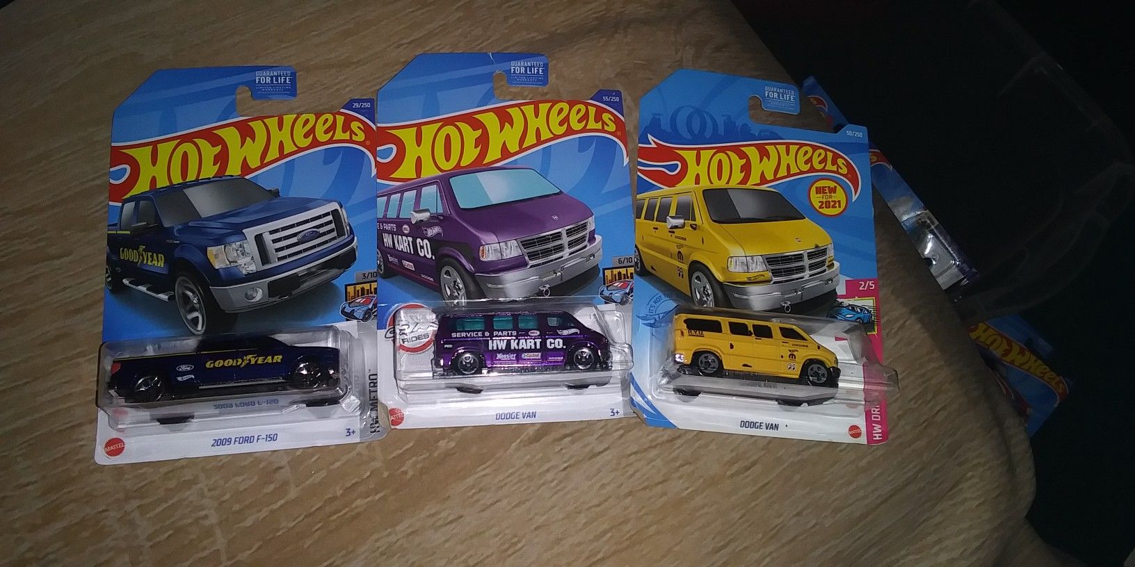 Dodge Van And Goodyear Hotwheels