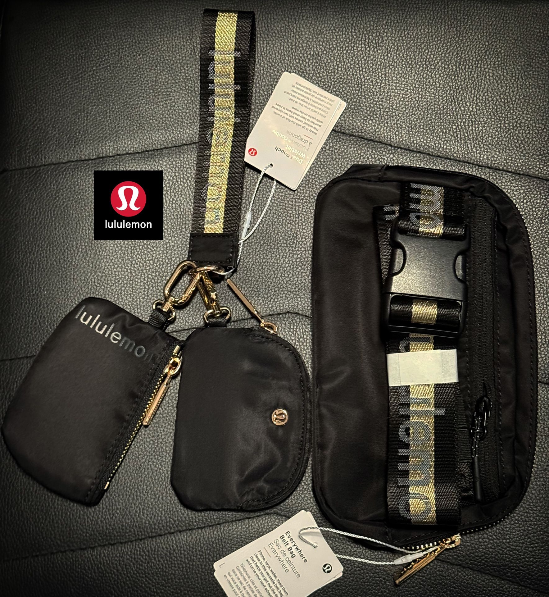 Lulu Lemon Everywhere Belt Bag And Wristlet Pouch