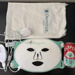 Omnilux Clear - Blue and Red Light Therapy Mask for Acne