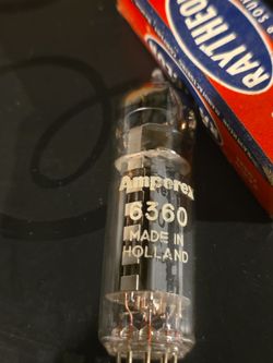 Amperex 6360 vacuum tube,