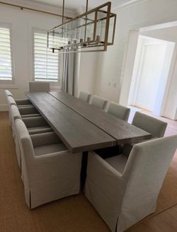 Restoration Hardware Channel Table 120"