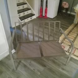 Metal Loveseat
