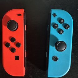 Nintendo Joy-Con (L) neon red / (R) neon Blue 