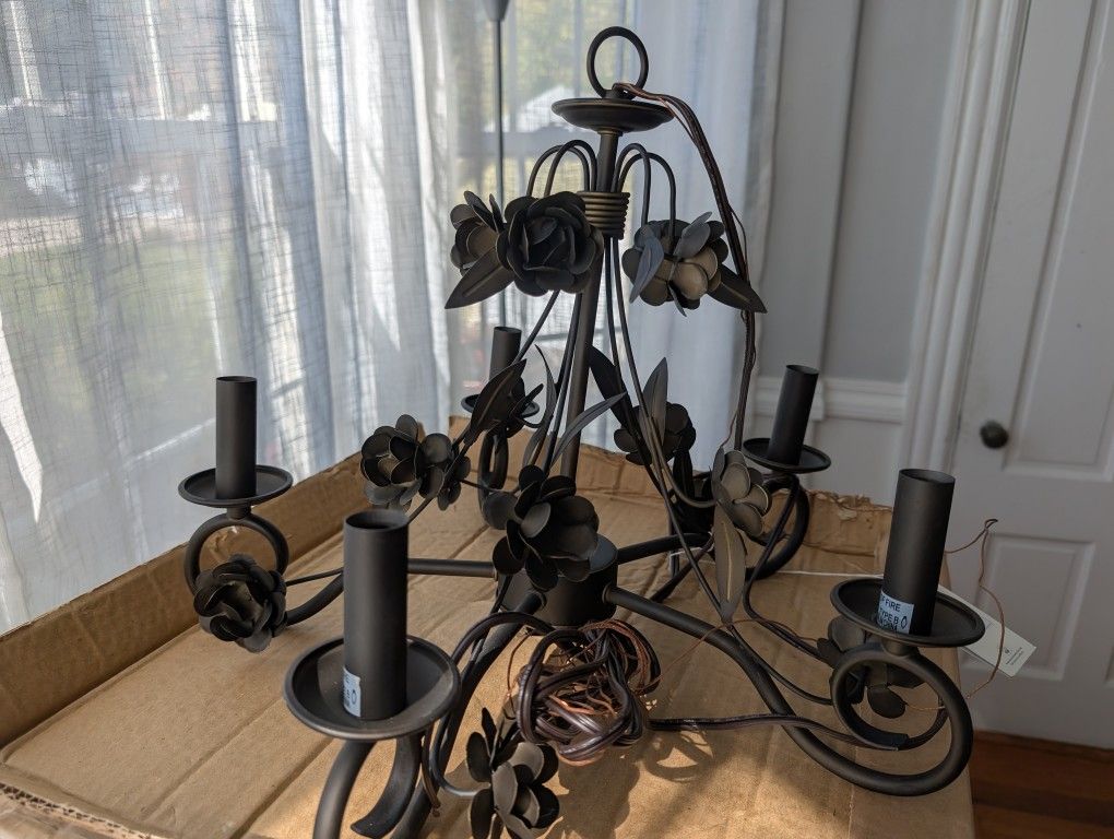 Free 5 Light Mini Chandelier