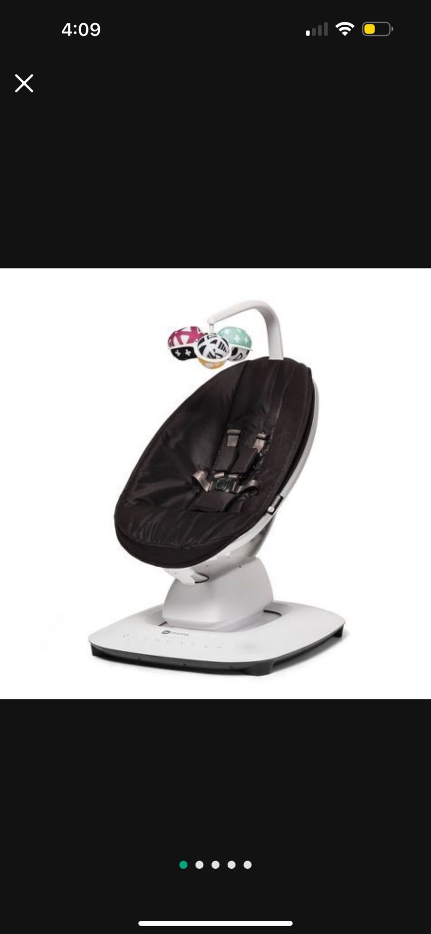 The MamaRoo Multi-Motion Baby Swing ***BRAND NEW***