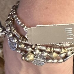 New Silver/gold Charm Bracelet 