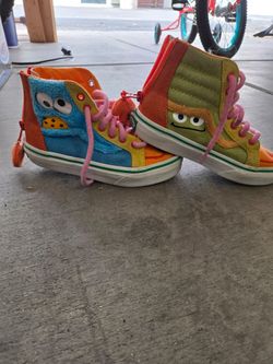 Kids 13 shoes vans x sesame street