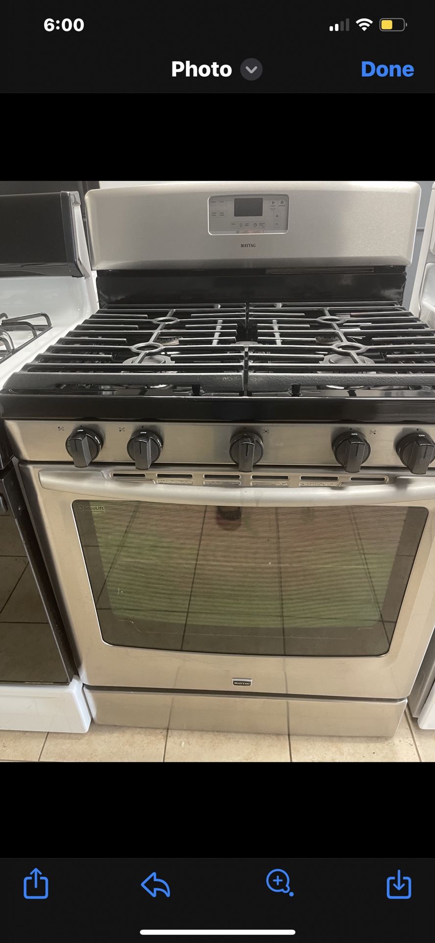 Stainless Steel 5 Burner Maytag Gas Stove for Sale in Chicago, IL OfferUp