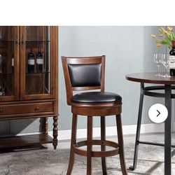 Augusta Extra Tall Swivel Bar Stool