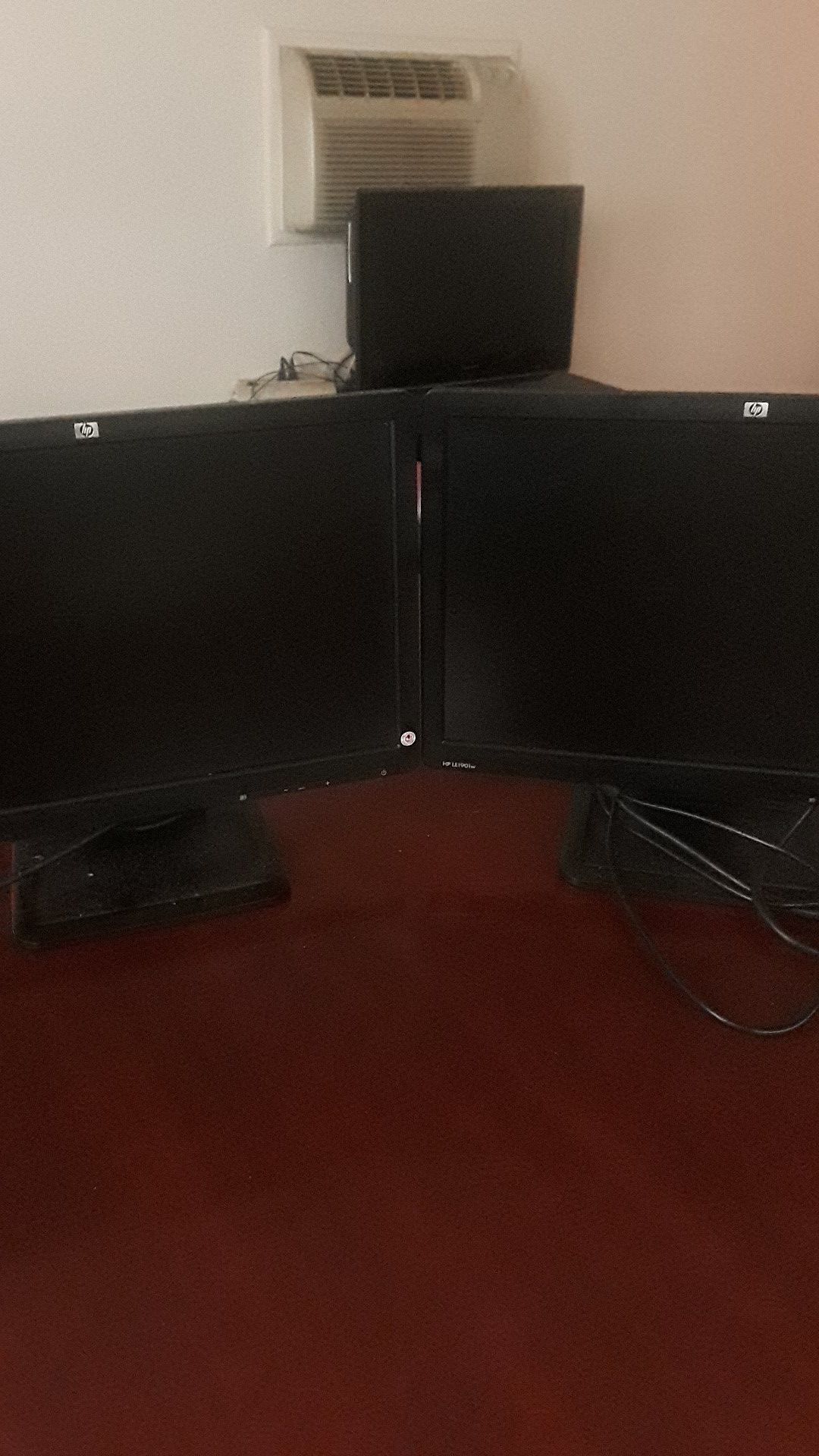 Dual HP Monitors