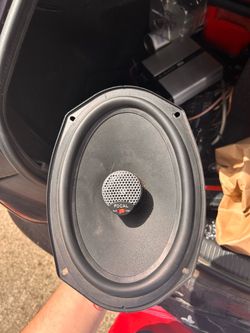 Car back speakers