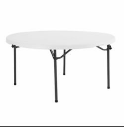 Lifetime 60" Round Commercial Grade Nesting Folding Table Brand New In Box