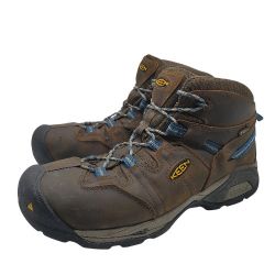 KEEN 'Detroit XT' Mens Waterproof Brown Leather Steel Toe Work Boot Sz 14 D $175