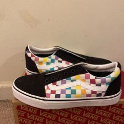 Vans Old Sloop Rainbow Check