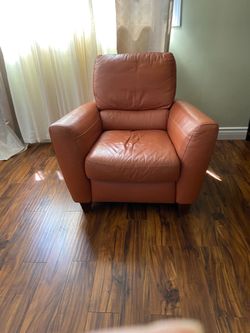 Armchair leather