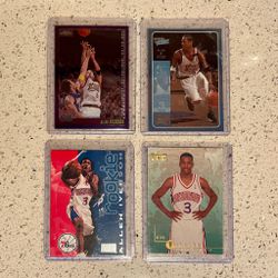 Allen Iverson Trading Cards, Rookies