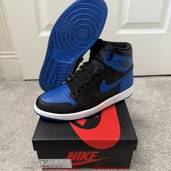 Nikes Air Jordan 1 Retro High OG Royal Size 9.5