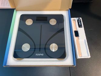 Smart Fitness Bundle | RENPHO Smart Scale + Fitness Tracker Watch | NEW